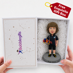 Custom Boy Bobblehead with Toy