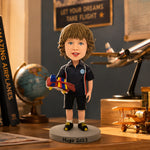 Custom Boy Bobblehead with Toy