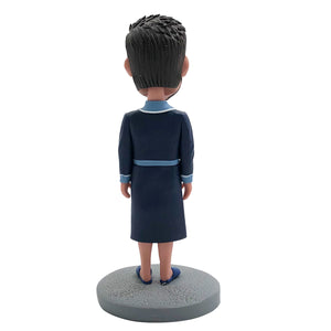 Custom Father Bobblehead with Bathrobe