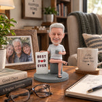 Custom Bobblehead with "BEST DAD EVER"