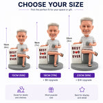 Custom Bobblehead with "BEST DAD EVER"