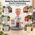 Custom Bobblehead with "BEST DAD EVER"