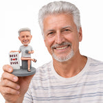 Custom Bobblehead with "BEST DAD EVER"