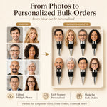 Personalized Custom Bobblehead Wine Bottle Stoppers