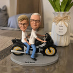 Custom Couple Bobblehead with Locomotive
