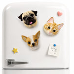 Custom Bobblehead Fridge Magnets Pets Funny Face