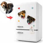 Custom Bobblehead Fridge Magnets Pets Funny Face
