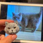 Custom Bobblehead Fridge Magnets Pets Funny Face