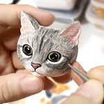 Custom Bobblehead Fridge Magnets Pets Funny Face
