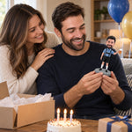Personalized Bobblehead Happy Beer Drinking