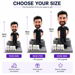 Custom Bobblehead Dentist Card Holder