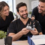 Custom Bobblehead Dentist Card Holder