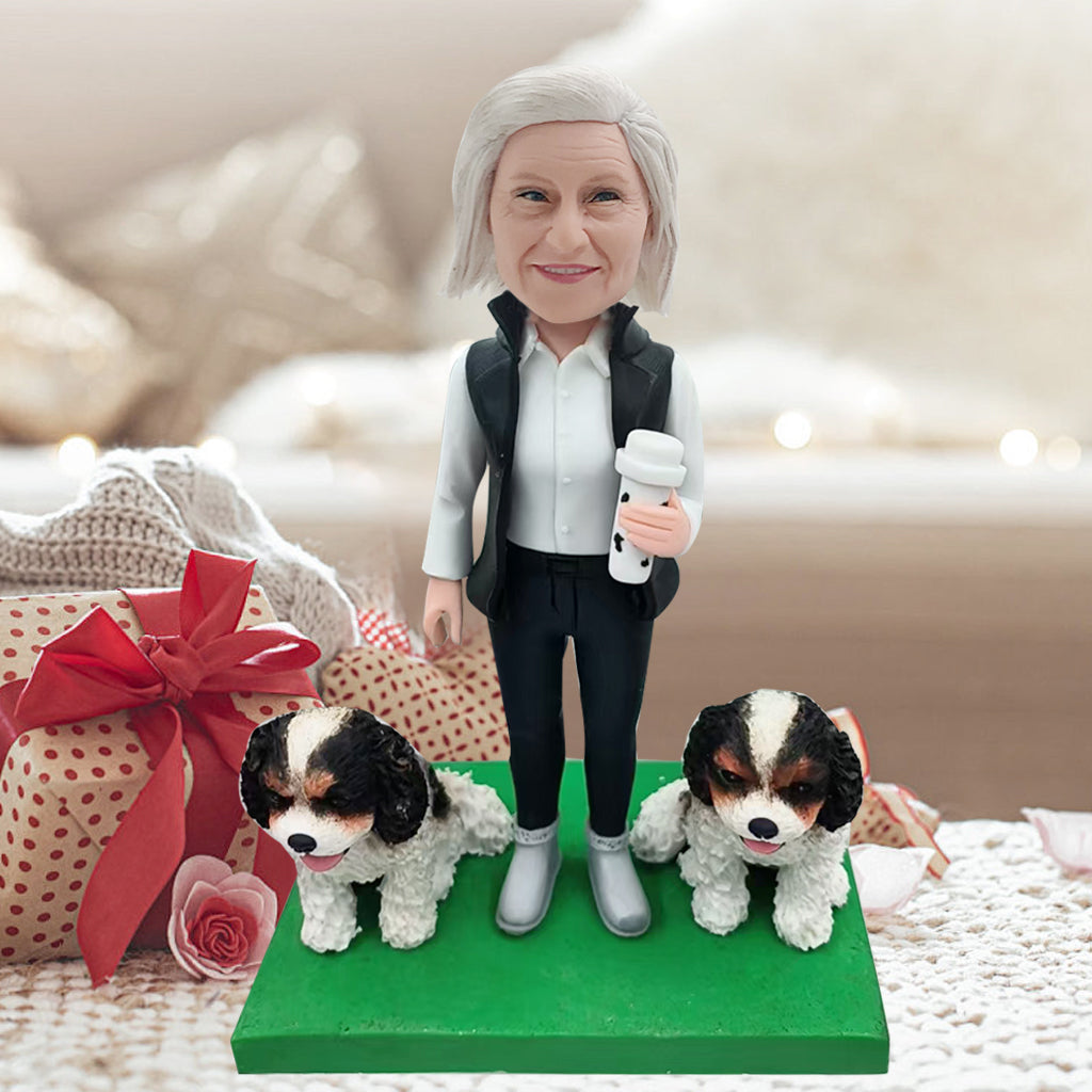 Custom Couple Bobbleheads,Custom Couple Bobblehead Dolls 30% Off