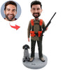 Custom Hunter Bobblehead with Dog