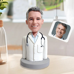 Custom Half Body Doctor Bobblehead