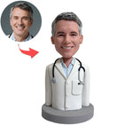 Custom Half Body Doctor Bobblehead