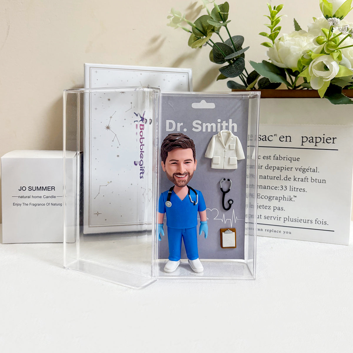 Custom Doctor Action Figure Toy Box