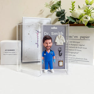 Custom Doctor Action Figure Toy Box