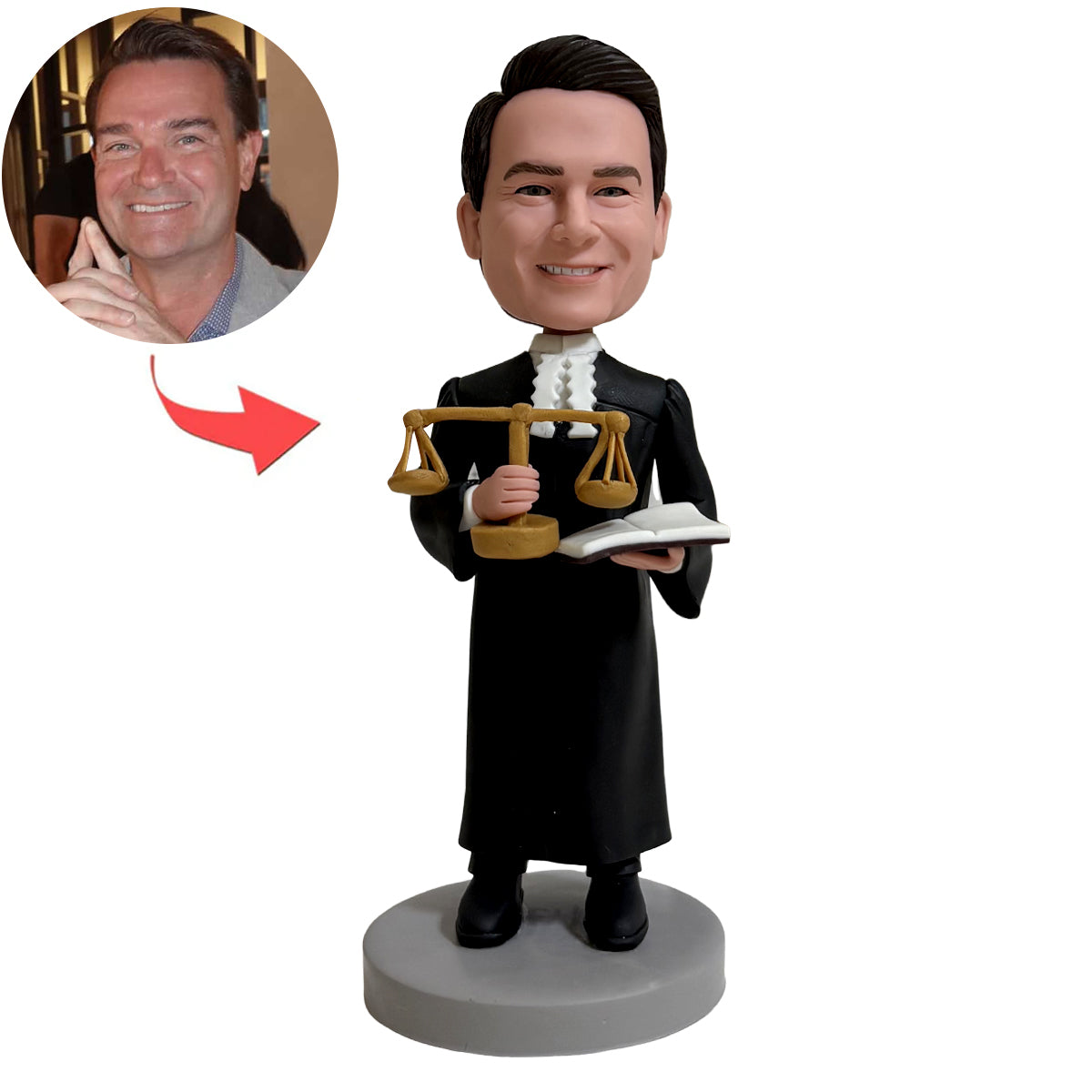 Custom Personalized Lawyer Gift Bobblehead