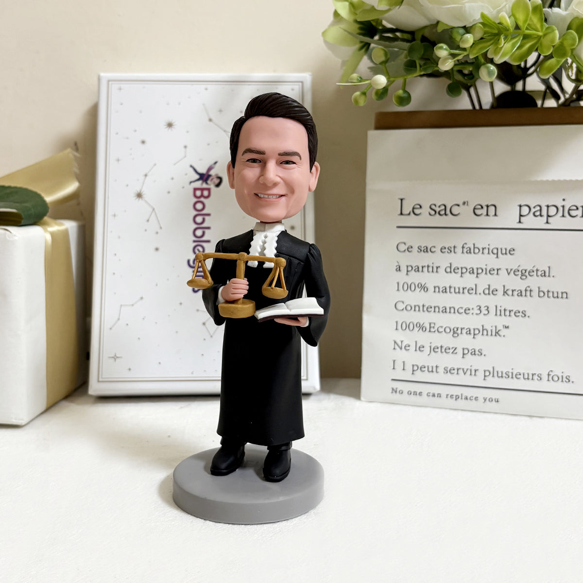Custom Personalized Lawyer Gift Bobblehead