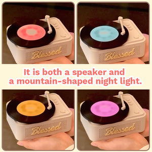 Bluetooth Speaker with Figurine Display Stand
