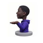 Funny Personalized Figurine with Movable Big Hands