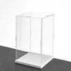 Acrylic Display Case Dustproof Bobblehead Box Desktop Stand