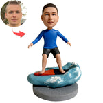 Custom Handcrafted Bobblehead for Surf Lovers