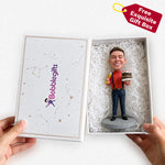 Custom Handcrafted Bobblehead for Birthday Celebration
