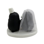 Penguin Wedding Couple Personalized Bobblehead