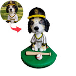 Custom Baseball Pet Bobblehead Gift