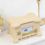 Custom Cat Urn with Personalized Bobblehead