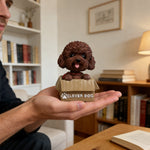 Personalized Teddy Dog Bobblehead Gift