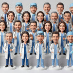 Bulk Personalized Doctor Bobbleheads for Hospitals & Clinics