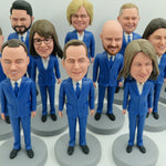 Bulk Personalized Business Team Bobbleheads