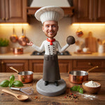 Personalized Bobble Head Gift for Chefs
