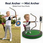 Custom Personalized Archery Player Bobblehead Gift