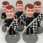 Bulk Custom Motorsport Racing Bobblehead Gifts(Min 5 PCS)