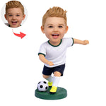 Custom Kids Soccer Player Bobblehead from Photo