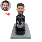 Custom Personalized Train Driver Bobblehead Gift from Photo