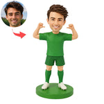 Custom Personalized Football Fan Gift Bobblehead