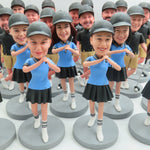 Bulk Personalized Golf Bobbleheads for Clubs & Events(Min 5 PCS)