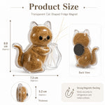 Personalized Cat Fur Memorial Magnet