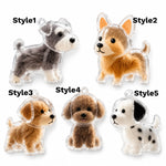 Personalized Dog Memorial Keychain with Fur Storage