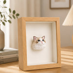 Custom Handmade Pet Head Frame from Photo