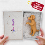 Funny Dog Eating Cake Decoration - Dog Cake Topper
