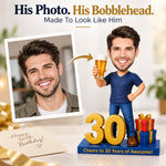 Personalized 30th Birthday Custom Bobblehead
