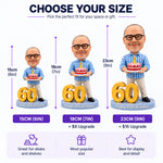 Personalized 60th Birthday Custom Bobblehead