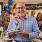 Personalized 60th Birthday Custom Bobblehead