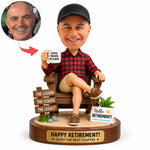 Custom Funny Retirement Gift from Photo